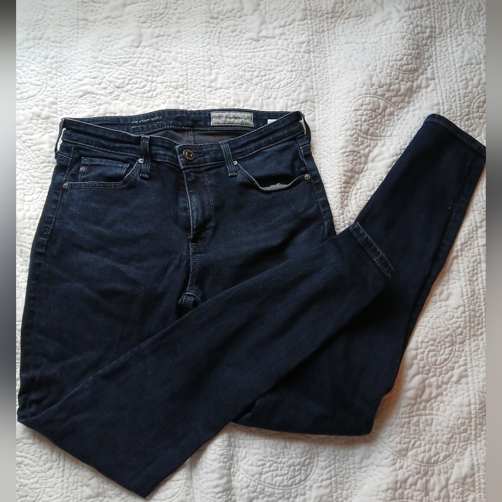 ANTHROPOLOGIE The Abbey Mid-Rise Skinny Ankle Jeans Size 26